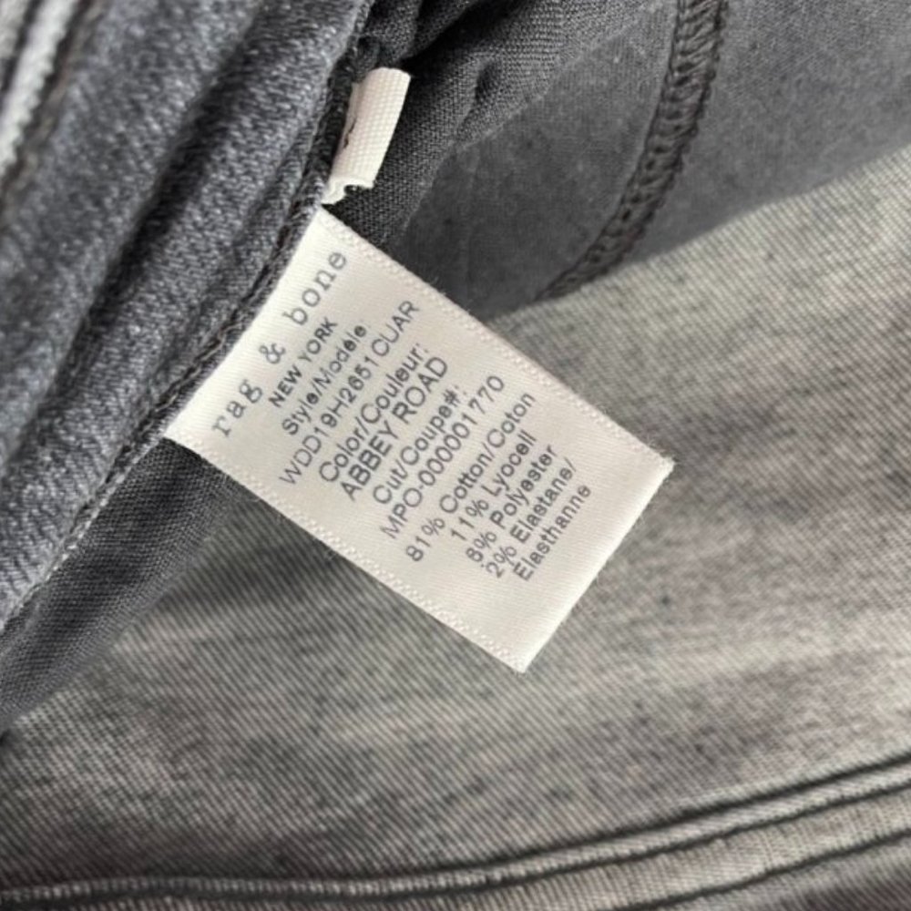 Rag & Bone Denim Cropped Skinny Jeans - Picture 6 of 11